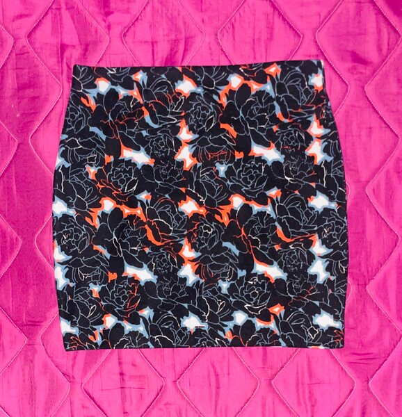 Jupe fleurie élégante