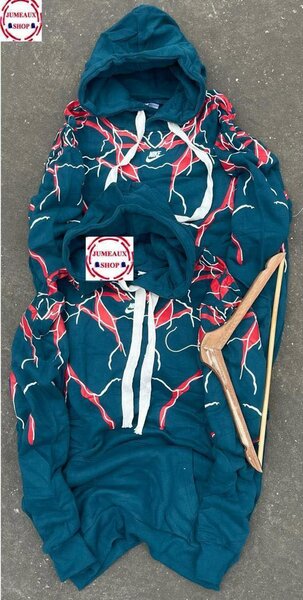 Sweat à capuche imprimé stylé