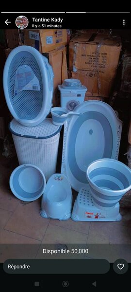 Set de Bain pliables pour Bébé