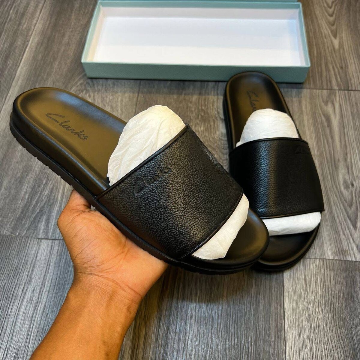 Sandales de luxe en cuir