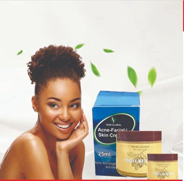 Nuni Global Acne Cream and Cocoa Butter