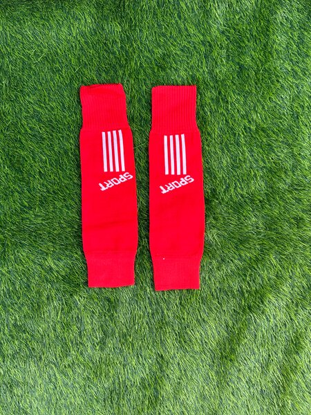 Chaussettes de sport rouges
