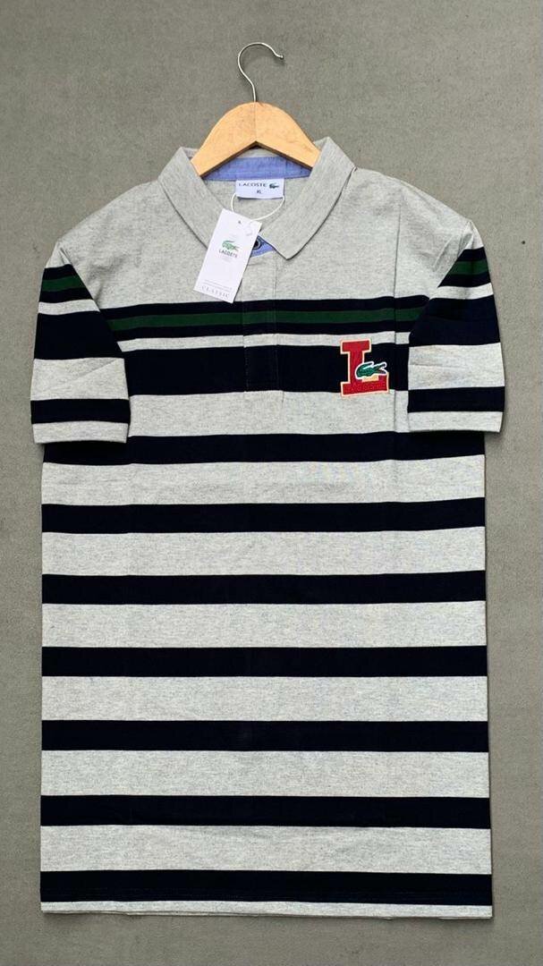 Polo rayé pour hommes