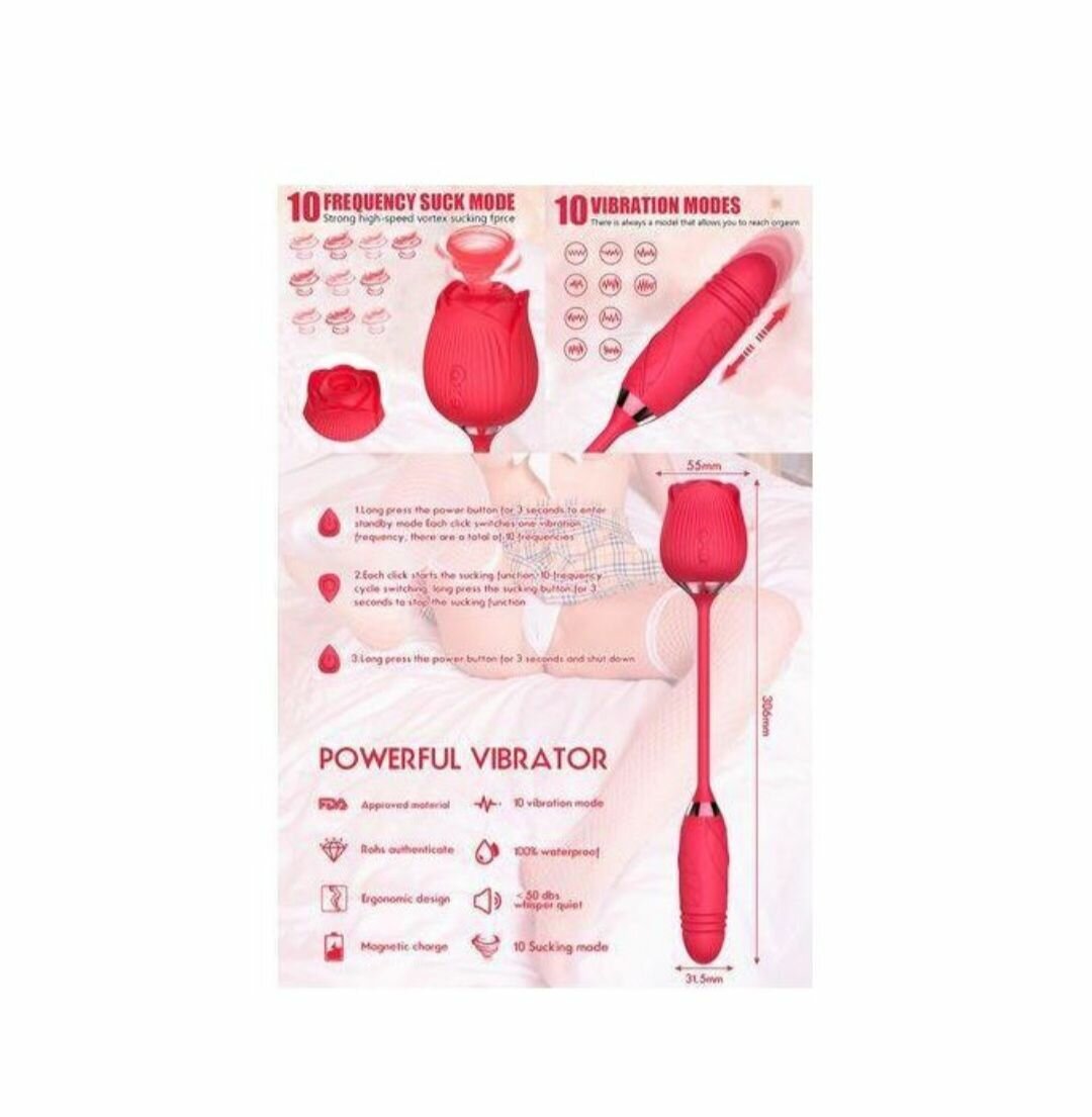 Vibromasseur Luxe 2-en-1