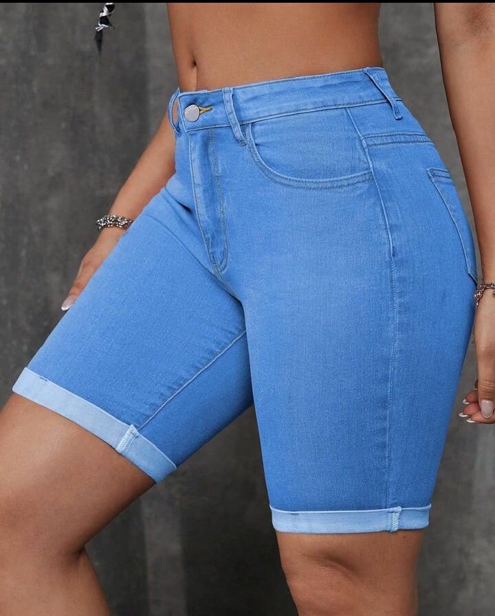 Thrift Skinny Shorts