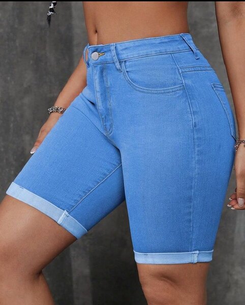 Thrift Skinny Shorts