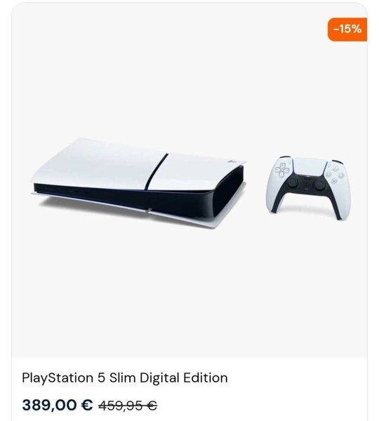 PlayStation 5 Slim Digital Edition - Console de jeu vidéo