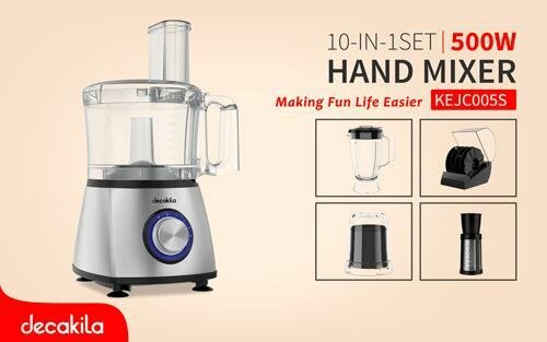 Mixeur Multifonction Decakila 10-en-1