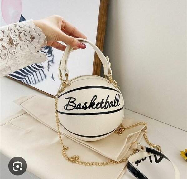 Sac à main ballon basketball