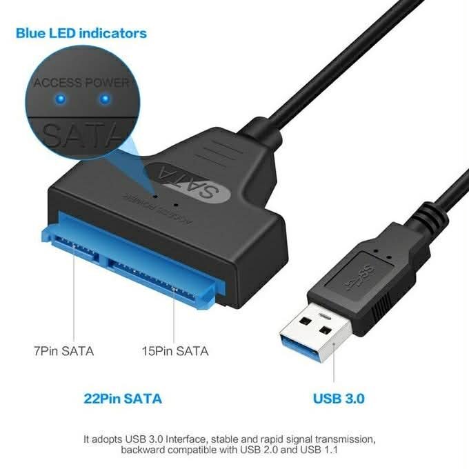 Adaptateur USB 3.0 vers SATA