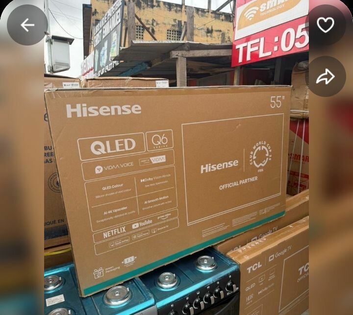 Téléviseur QLED 55" Hisense