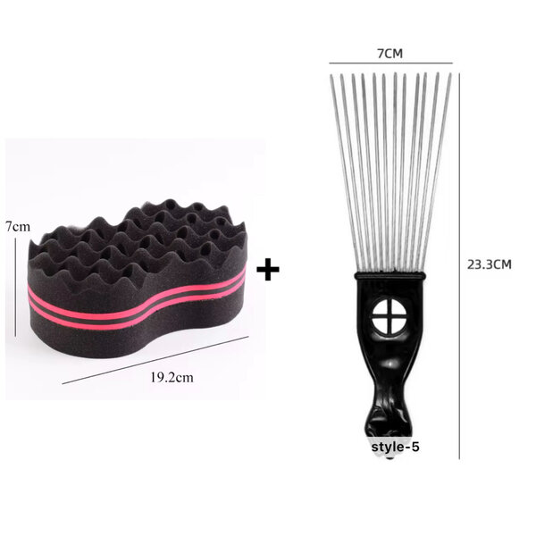 CHIFFON TWIST&PEIGNE (GRAND)