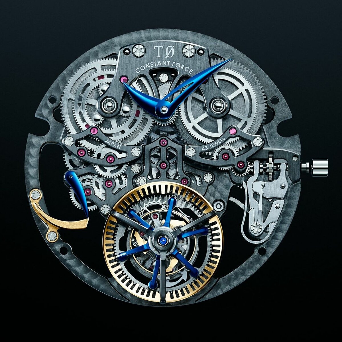 Montre Tourbillon Luxe Homme