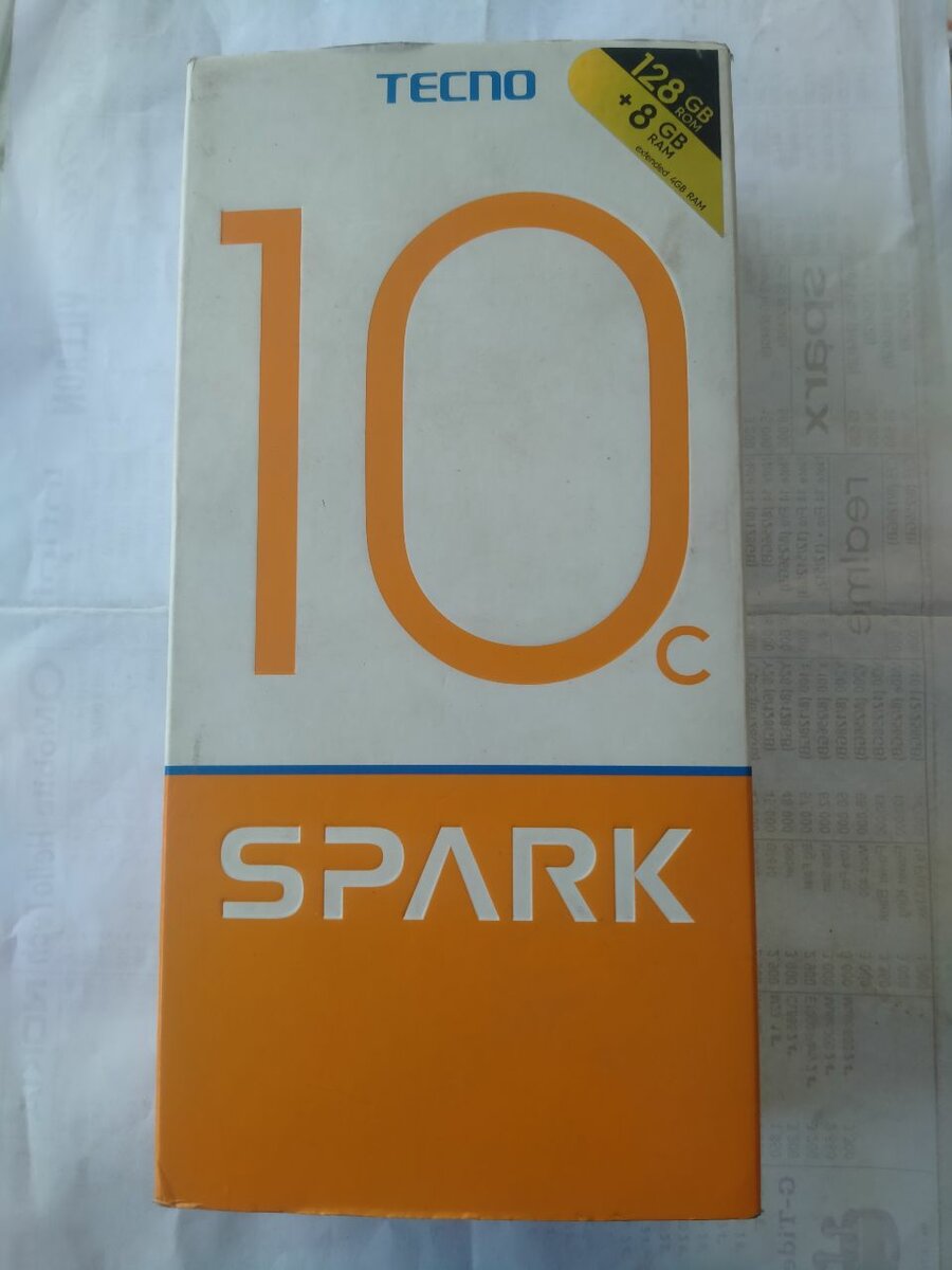 Tecno spark 10c (4GB/128GB)