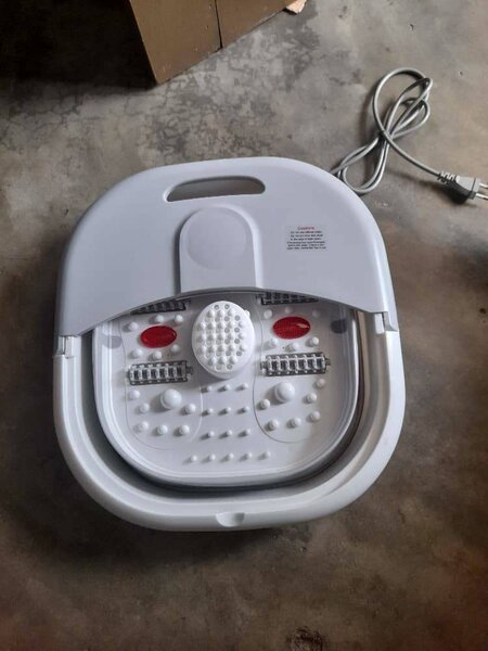 Bain de pieds massant électrique