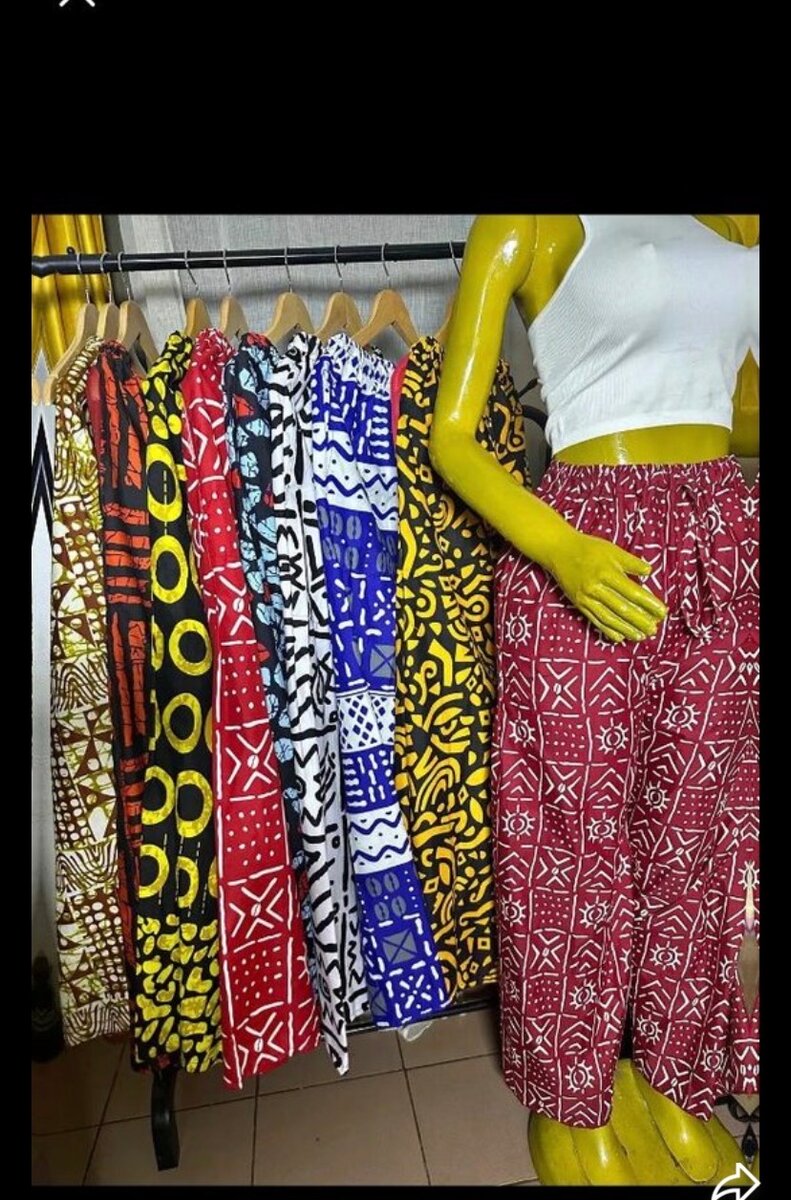 Pantalons Africains Imprimés