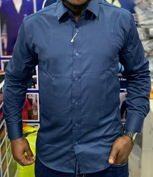 Chemise Homme Classique Bleu