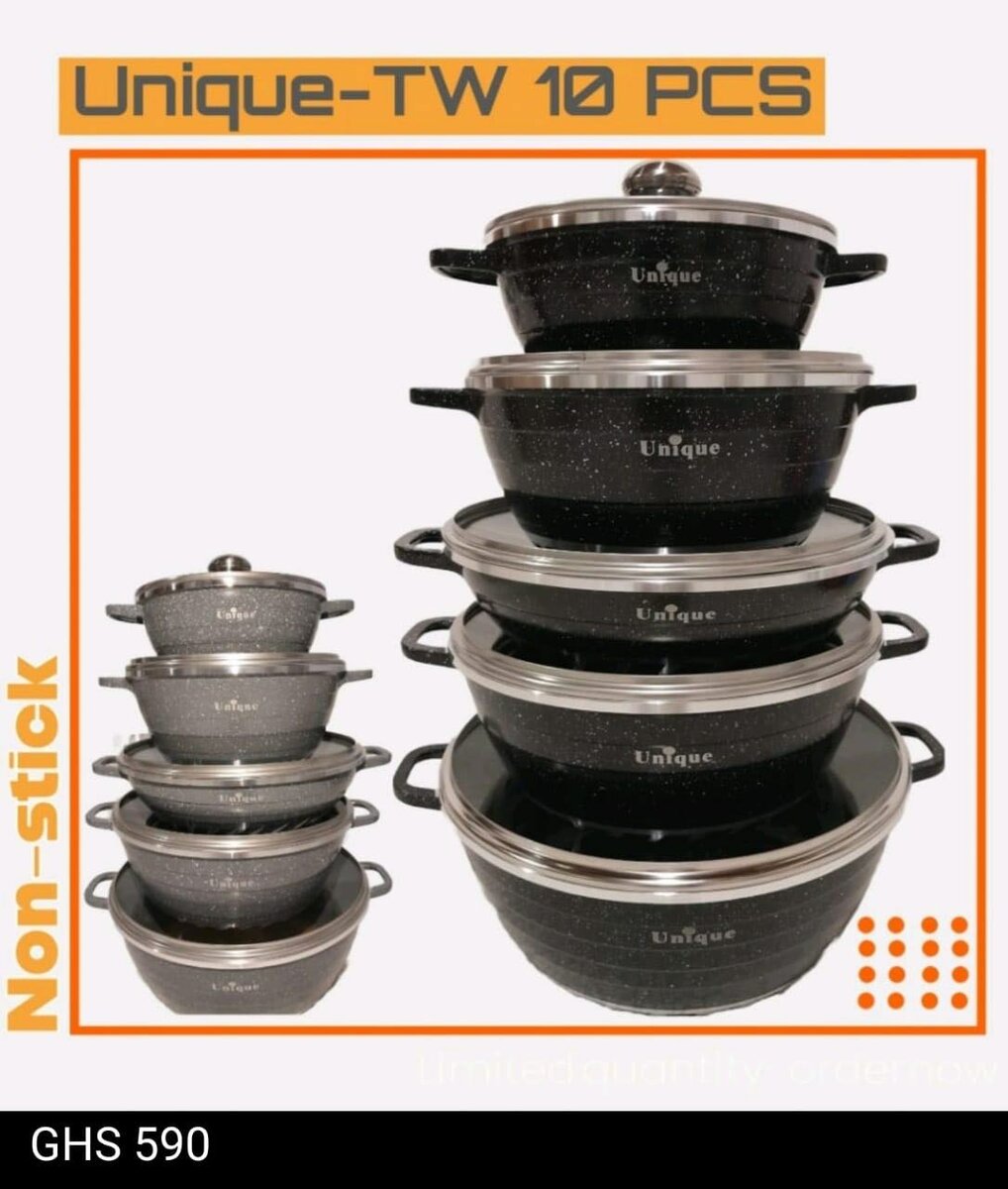 10pcs set nonstick Nonstick cookware