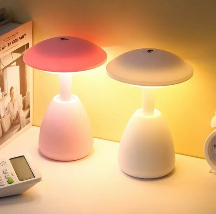 Lampe champignon tactile à LED