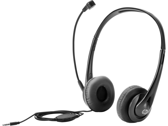 Casque HP Stéréo 3.5 Mm Call Center  Noir