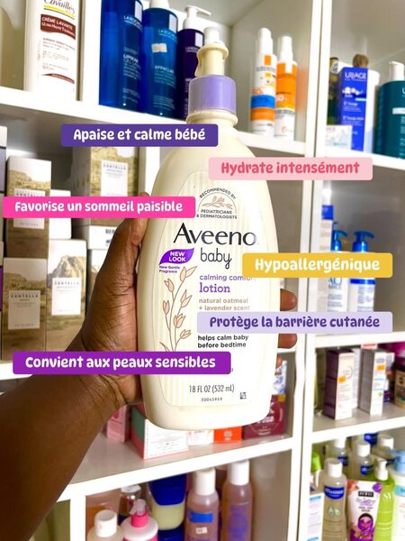 Lotion Bébé Calmante Aveeno