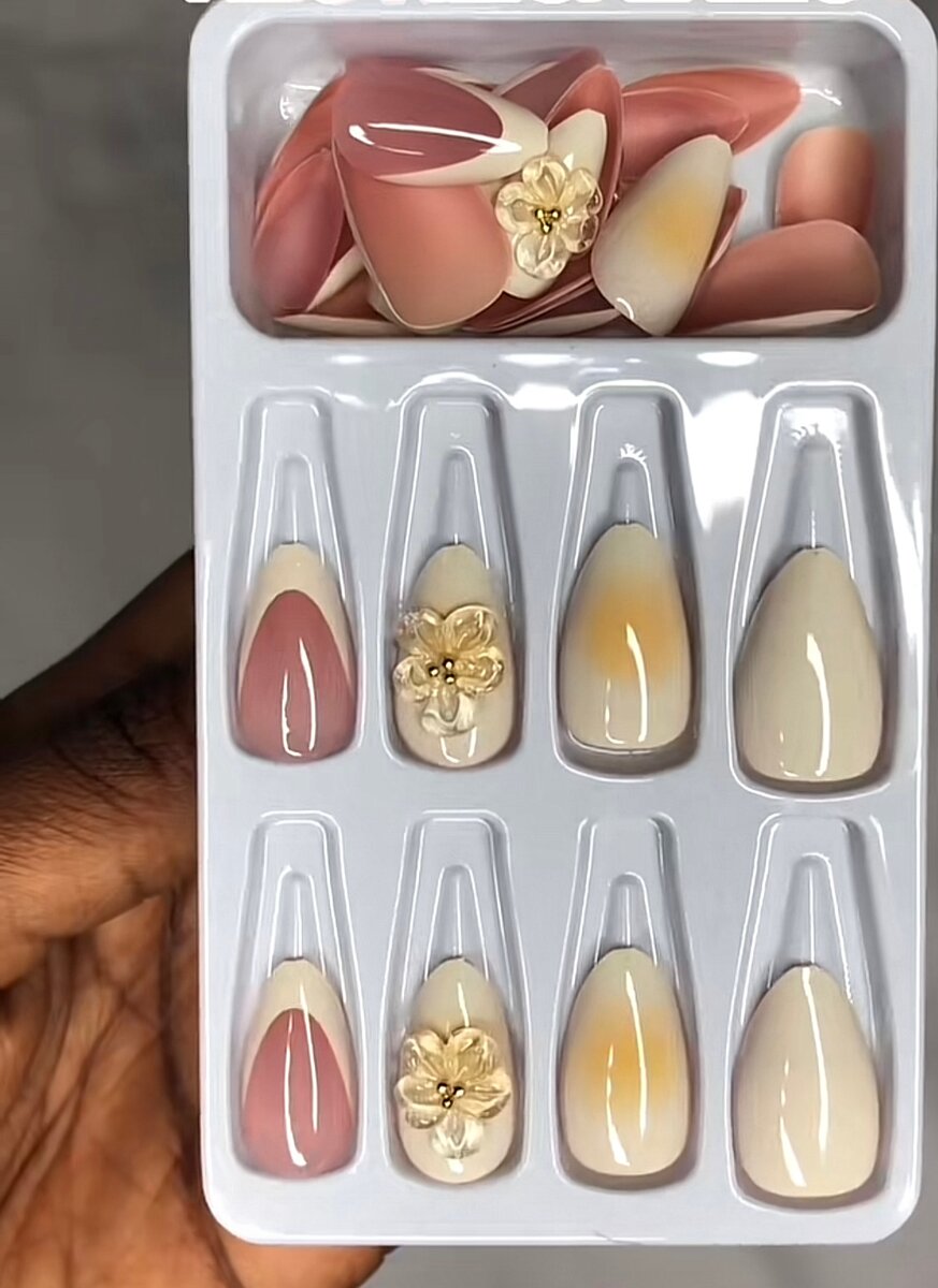Ongles Pressés Décoratifs