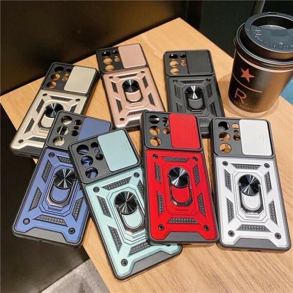 military grade red phone case