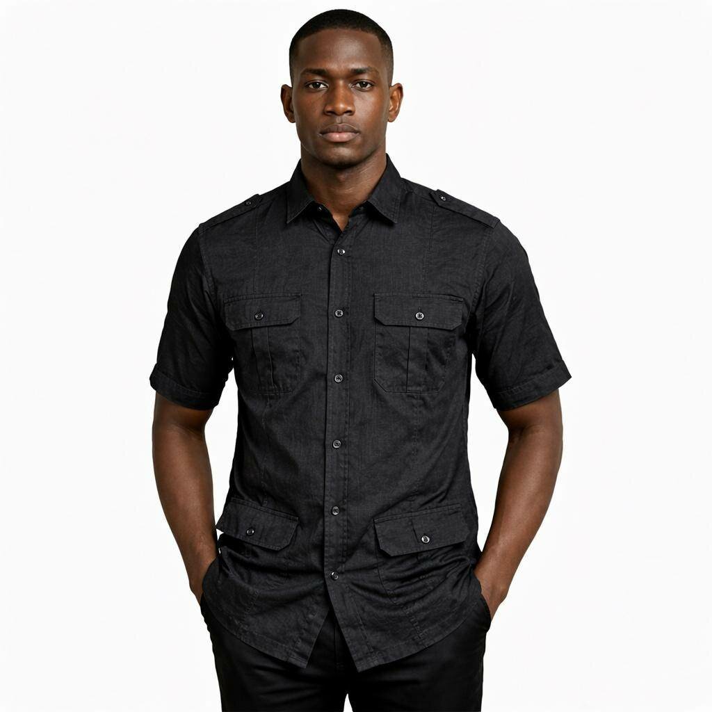 Chemise décontractée en lin