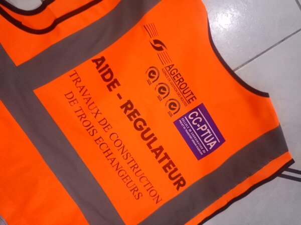 Veste de sécurité haute visibilité