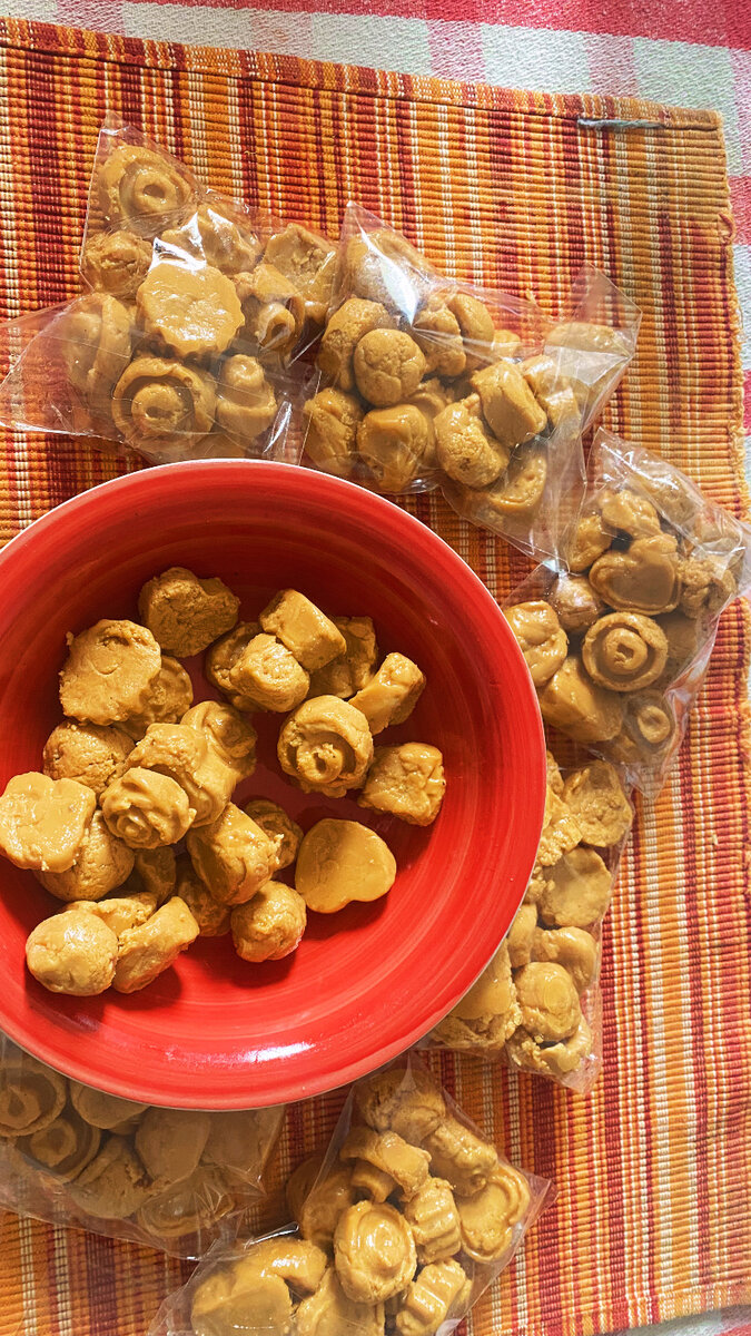 Toffi au lait fondant