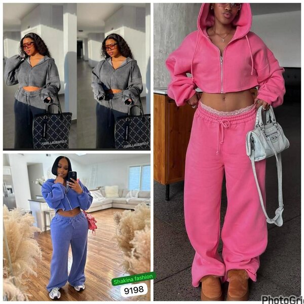 Ensemble de Survêtement Confortable Femme