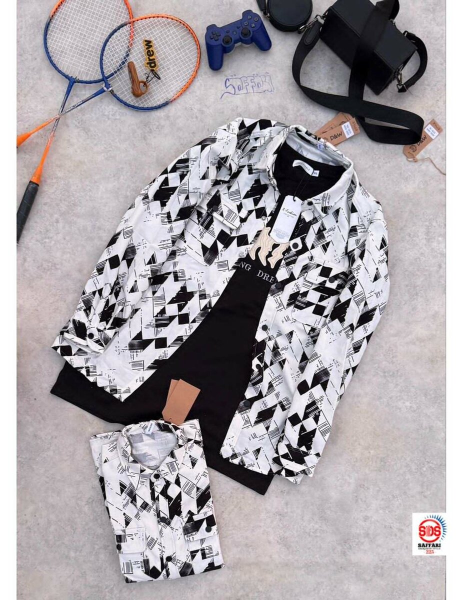 Chemises décontractées imprimées