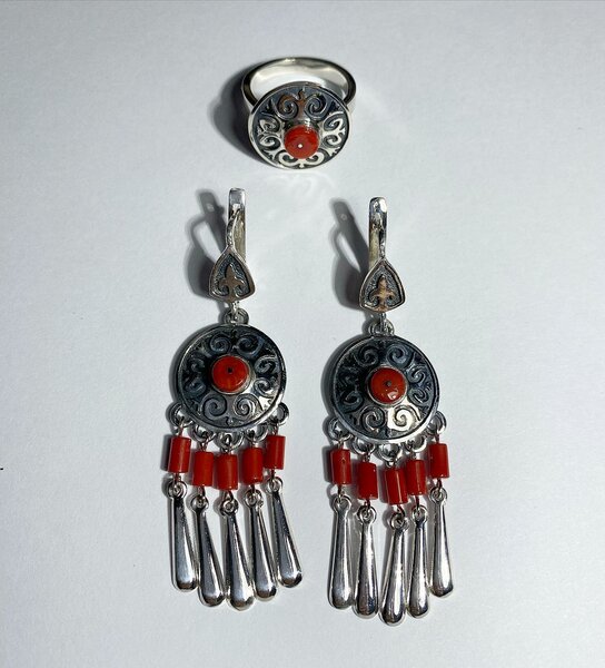 ЭТНО-КОМПЛЕКТЫ с натуральными камнями