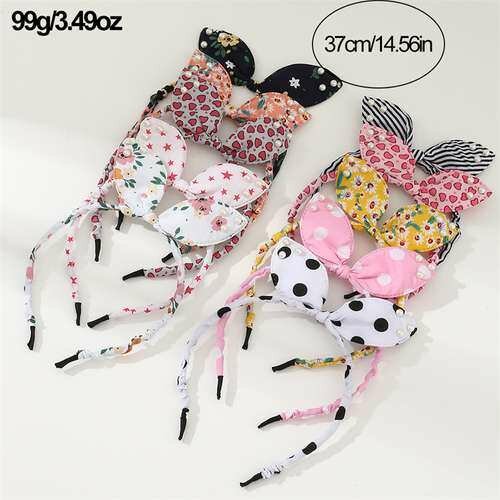 Serre-têtes Noeuds Enfant Colorés