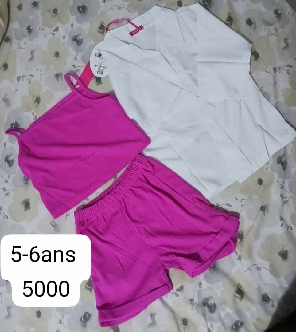 Ensemble été enfant