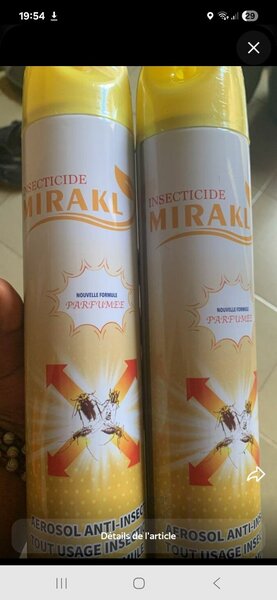 Aérosol Insecticide Parfumé