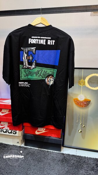 T-shirt Noir Urban Graphic