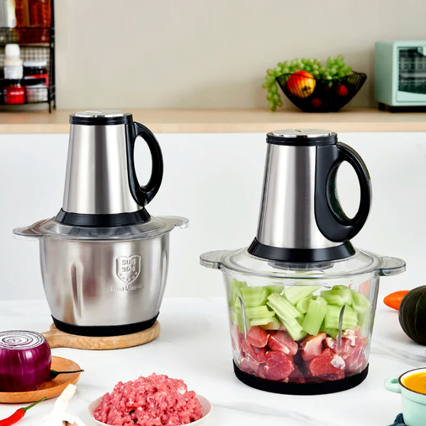 Hachoir électrique en acier inox