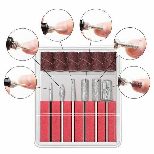 Appareil électrique manucure avec embouts