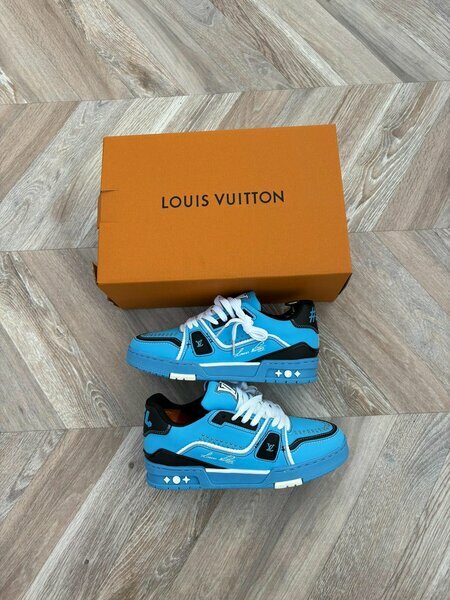 Sneakers Louis Vuitton bleu/noir