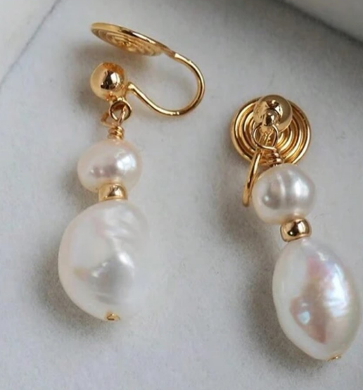 Beautiful fashionable earrings