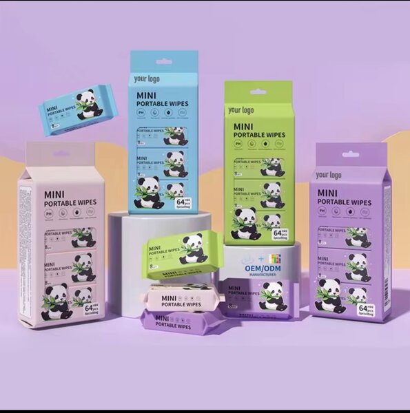 Lingettes Mini Portables