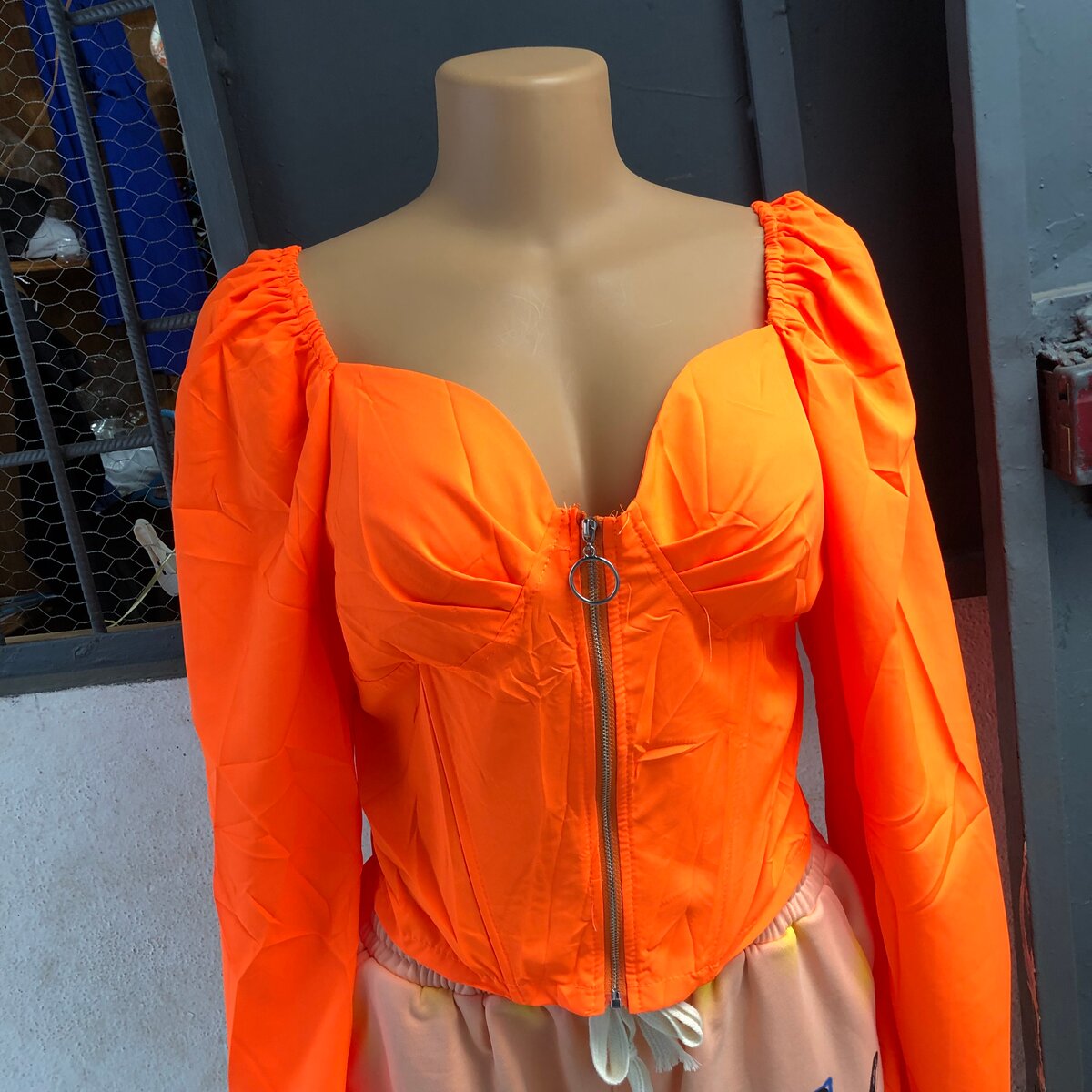 Top corset style femme