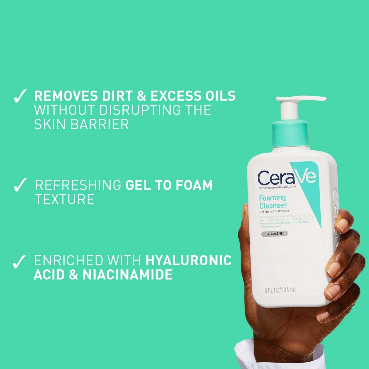 Cerave foaming cleanser