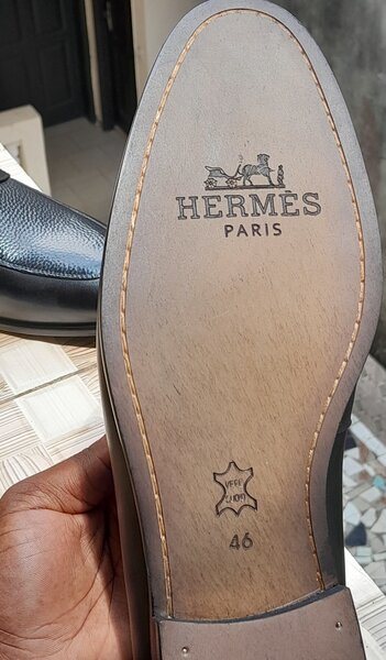 Mocassins Noir en Cuir Homme