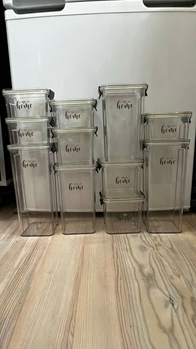 Набор из 11 контейнеров для сыпучих