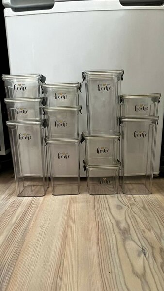 Набор из 11 контейнеров для сыпучих