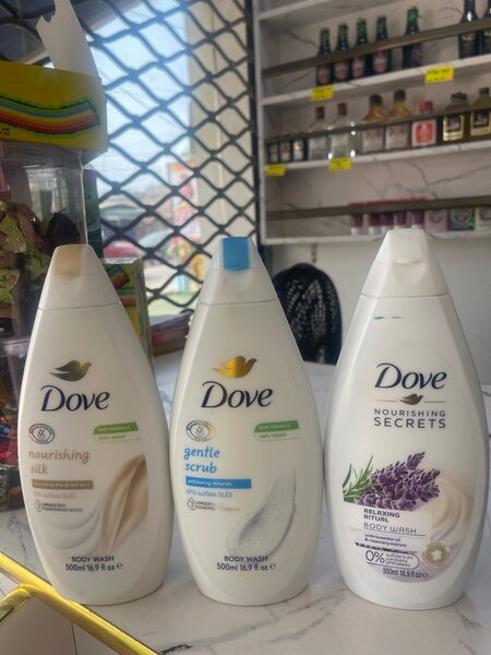 Dove shower gel