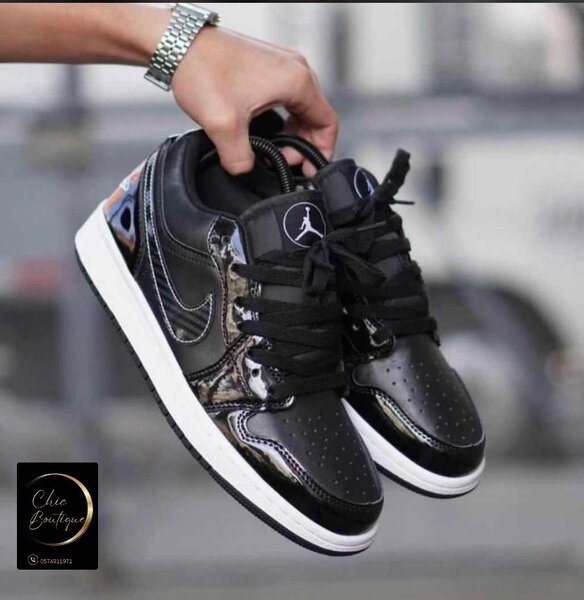 Baskets noires élégantes