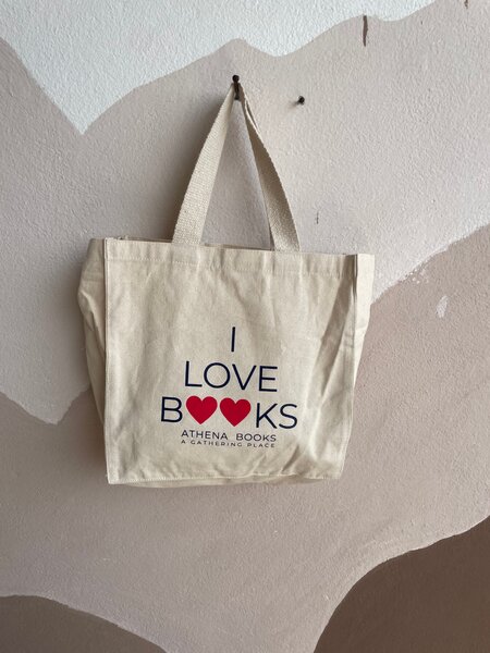Sac en toile "I Love Books"